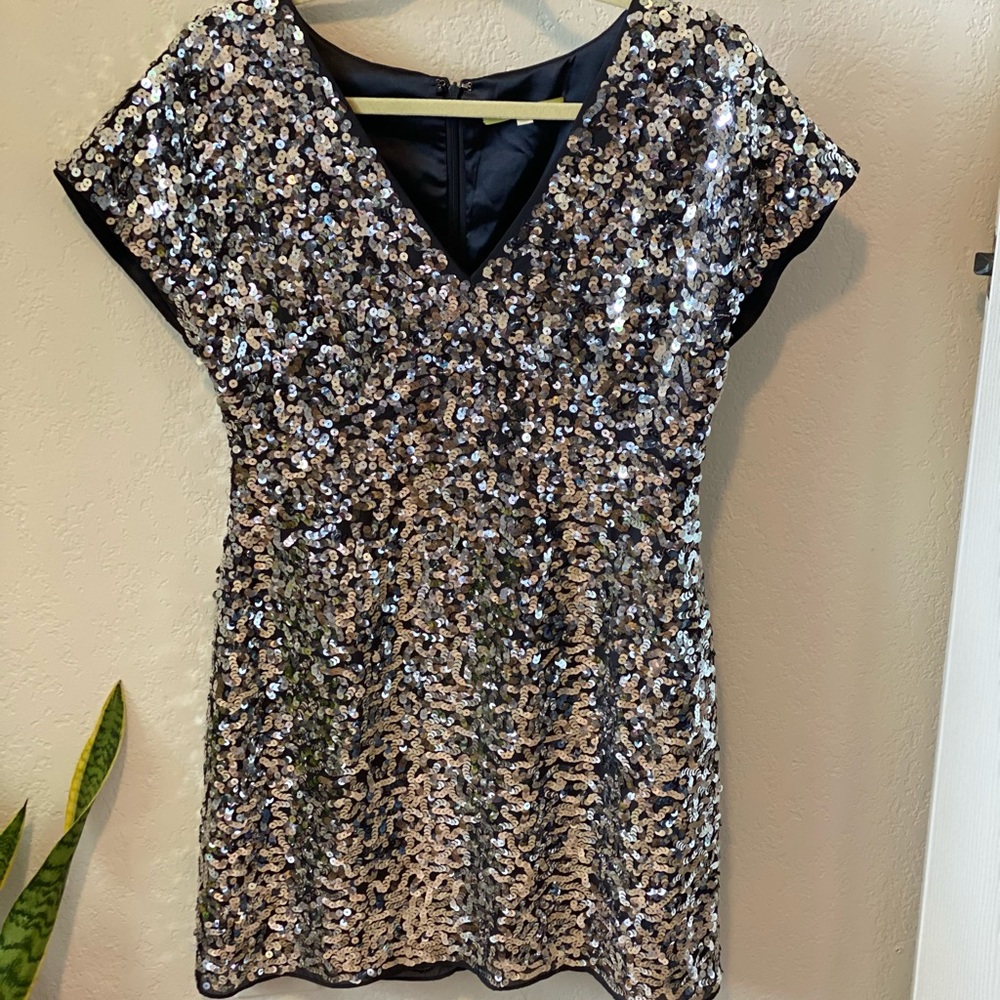 GORGEOUS SEQUIN DRESS- MINI-ish